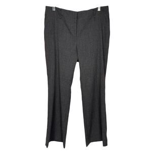 ANN TAYLOR LOFT JULIE Women's DRESS PANTS Charcoal GRAY Size 10P